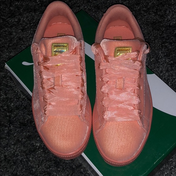 🔥PUMA Basket Classic Grade School Desert Flower NWT - Picture 6 of 8